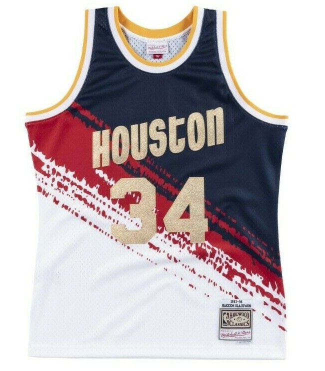 houston rockets mitchell and ness jersey